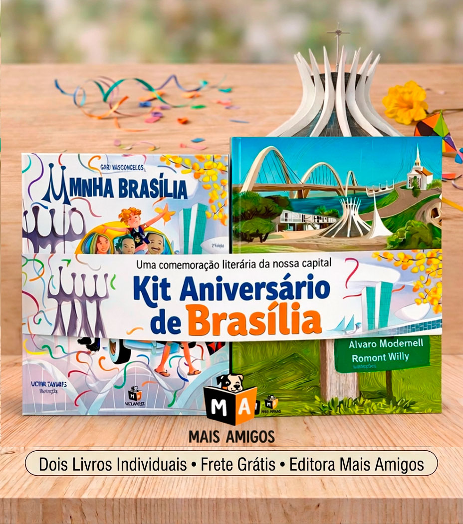 Kit Aniversário de Brasília